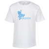 View Image 1 of 3 of LAT Fine Jersey T-Shirt - Youth - White