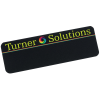 View Image 1 of 3 of Chalkboard Name Badge - 1" x 3" - Pinback - 24 hr