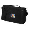View Image 1 of 6 of Ollie Laptop Messenger with Duo Charging Cable - Embroidered
