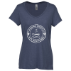 View Image 1 of 3 of Ultimate V-Neck T-Shirt - Ladies'