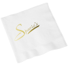 View Image 1 of 2 of Beverage Napkin - 3-ply - White - Low Qty - Foil