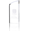 View Image 1 of 1 of Enterprise Curve Acrylic Award - 24 hr