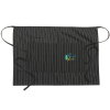 View Image 1 of 1 of Half Bistro Two-Pocket Apron - Pinstripe