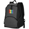 View Image 1 of 5 of On-the-Move Heathered Backpack - Full Color