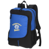 View Image 1 of 4 of Oblique Laptop Backpack - Embroidered