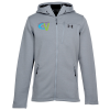 View Image 1 of 3 of Under Armour Seeker Fleece Hooded Jacket - Men's - Embroidered