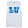 View Image 1 of 3 of Jerzees Dri-Power 50/50 Sleeveless T-Shirt - Men's - White