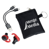 View Image 1 of 6 of Sprinter True Wireless Ear Buds with Pouch