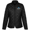 View Image 1 of 4 of Diamond Quilted Jacket - Ladies' - 24 hr