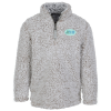 View Image 1 of 3 of J. America Epic Sherpa 1/4-Zip Pullover - Youth