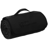View Image 1 of 2 of Heathered Fleece Roll Up Blanket - 24 hr