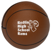 View Image 1 of 2 of Sports Squishy Stress Reliever - Basketball