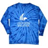 View Image 1 of 1 of Tie-Dye Long Sleeve T-Shirt - Tonal Spider - Screen