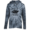 View Image 1 of 3 of Tie-Dyed Hooded T-Shirt