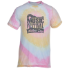 View Image 1 of 3 of Tie-Dyed Vintage Festival T-Shirt