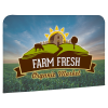 View Image 1 of 1 of EuroFit Tabletop Display - 6' - Replacement Graphic