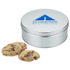 View Image 1 of 8 of Gourmet Cookie Tin - 12 Cookies