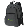 View Image 1 of 5 of 4imprint Heathered 15" Laptop Backpack - Embroidered