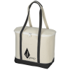 View Image 1 of 3 of Large Cotton Canvas Kooler Bag - 13" x 17"  - 24 hr
