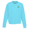 View Image 1 of 3 of Comfort Colors Garment-Dyed Crew Sweatshirt - Ladies' - Embroidered