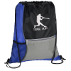 View Image 1 of 3 of Colorblock Drawstring Sportpack - 24 hr