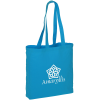 View Image 1 of 1 of Gusseted Cotton Sheeting Tote - Color - 24 hr
