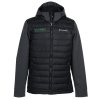 View Image 1 of 3 of Columbia Oyanta Trail Hybrid Hooded Puffer Jacket