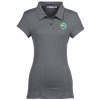 View Image 1 of 3 of Weatherproof Cool Last Heather Luxe Polo - Ladies'