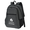 View Image 1 of 5 of 4imprint Heathered 15" Laptop Backpack - 24 hr