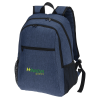 View Image 1 of 5 of 4imprint Heathered 15" Laptop Backpack - Embroidered - 24 hr