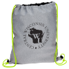 View Image 1 of 2 of Jersey Drawstring Sportpack - 24 hr