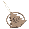 View Image 1 of 3 of Wood Ornament - Tree