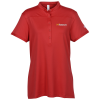 View Image 1 of 3 of Under Armour Corporate Performance Mock Collar Polo - Ladies' - Emb