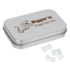 View Image 1 of 2 of Rectangular Tin with Shaped Mints - Bone