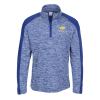View Image 1 of 3 of Voltage Colorblock 1/4-Zip Pullover - Youth - Embroidered