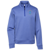 View Image 1 of 3 of Hustle Performance Heather 1/4-Zip Pullover