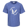 View Image 1 of 3 of Voltage Tri-Blend Wicking T-Shirt - Youth