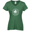 View Image 1 of 3 of Team Favorite Blended V-Neck T-Shirt - Ladies' - Colors