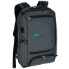 View Image 1 of 8 of Convertible RFID Laptop Backpack - Embroidered