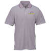 View Image 1 of 3 of Oxford Pique Performance Polo - Men's