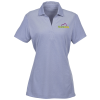 View Image 1 of 3 of Oxford Pique Performance Polo - Ladies'