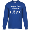 View Image 1 of 3 of Bayside 5.4 oz. Cotton Long Sleeve T-Shirt