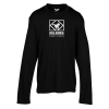 View Image 1 of 3 of Zone Performance Long Sleeve Tee - Youth - Screen - 24 hr