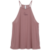 View Image 1 of 3 of Bella+Canvas Flowy High Neck Tank