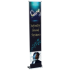 View Image 1 of 3 of MagnaLink Fabric Retractor Banner - 16"