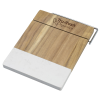 View Image 1 of 2 of Marble and Acacia Wood Cheese Cutting Board