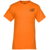 View Image 1 of 3 of Hanes Workwear Pocket T-Shirt