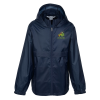 View Image 1 of 4 of Zone Lightweight Hooded Jacket - Youth - Emb