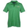 View Image 1 of 3 of CrownLux Performance Heather Polo - Ladies'
