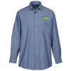 View Image 1 of 3 of Van Heusen Chambray Spread Collar Shirt - Men's